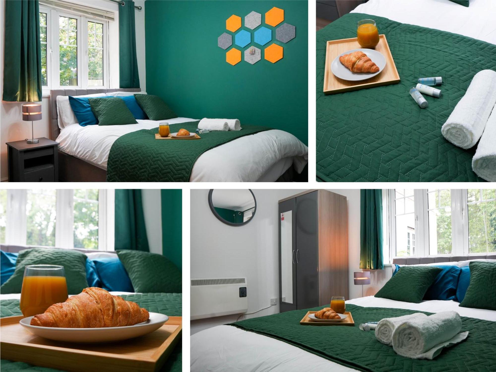 Whole 2-Bed Apartment - Contractors, Professionals, Ulez Free, Free Parking, B'Ham City 10Mins Birmingham Bagian luar foto