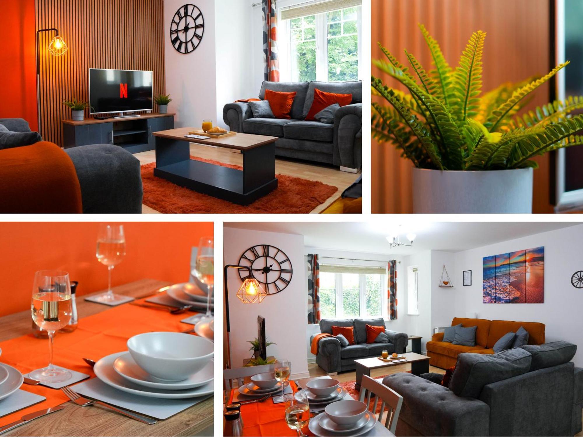 Whole 2-Bed Apartment - Contractors, Professionals, Ulez Free, Free Parking, B'Ham City 10Mins Birmingham Bagian luar foto